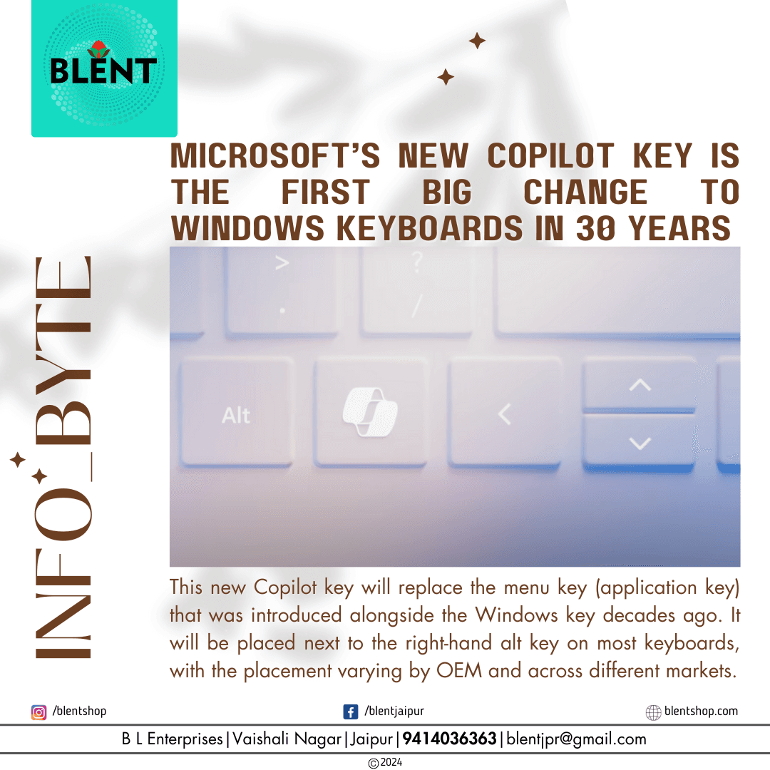 B L Enterprises Info-Byte 4