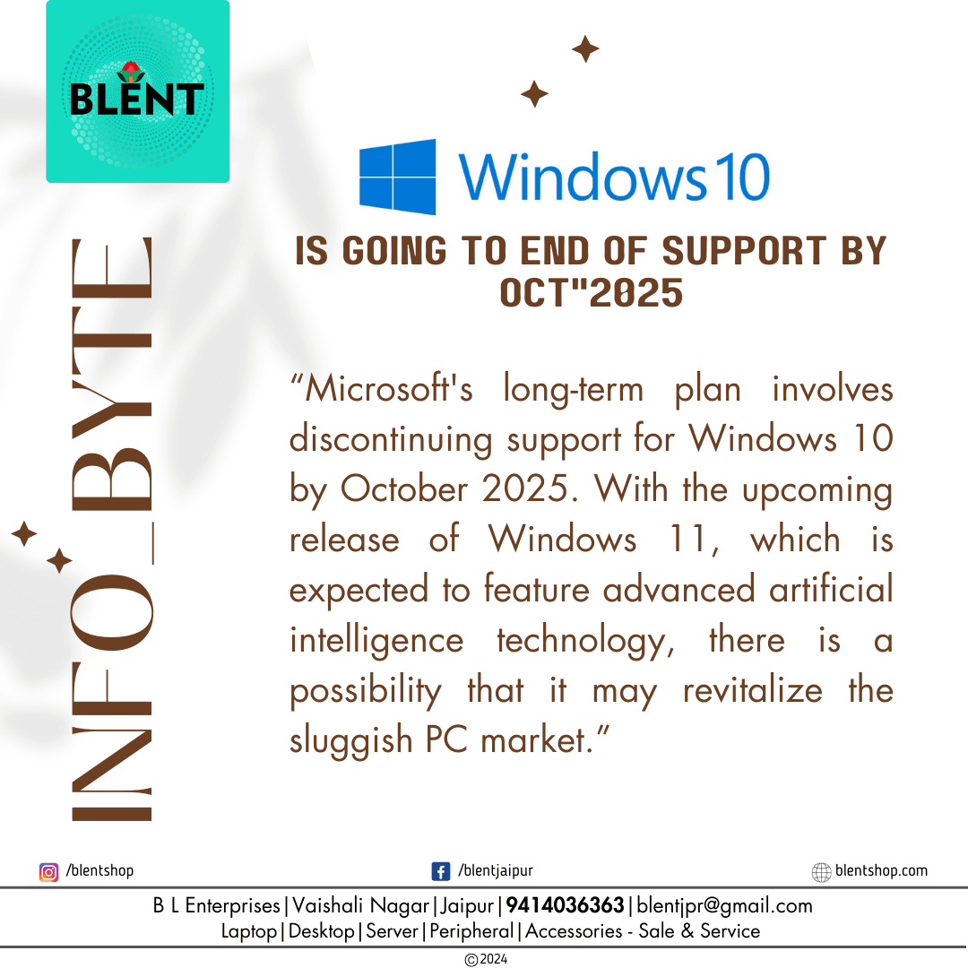 B L Enterprises Info-Byte 7