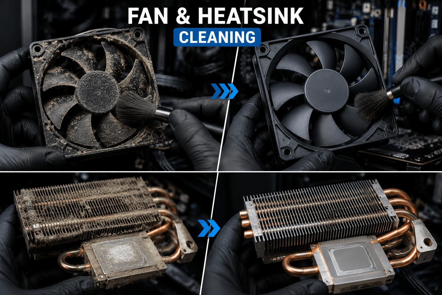 Fan & Heatsink Cleaning service in Jaipur