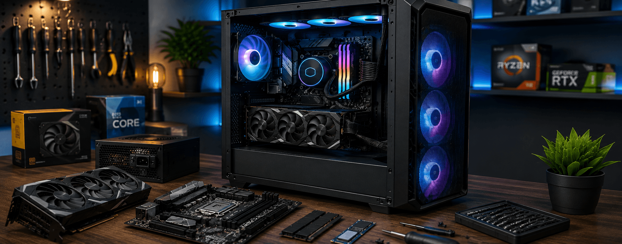 Custom computer building service in Jaipur