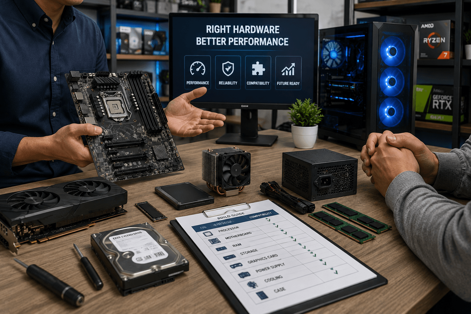 Computer Hardware Consulting service provided by B L Enterprises in Jaipur