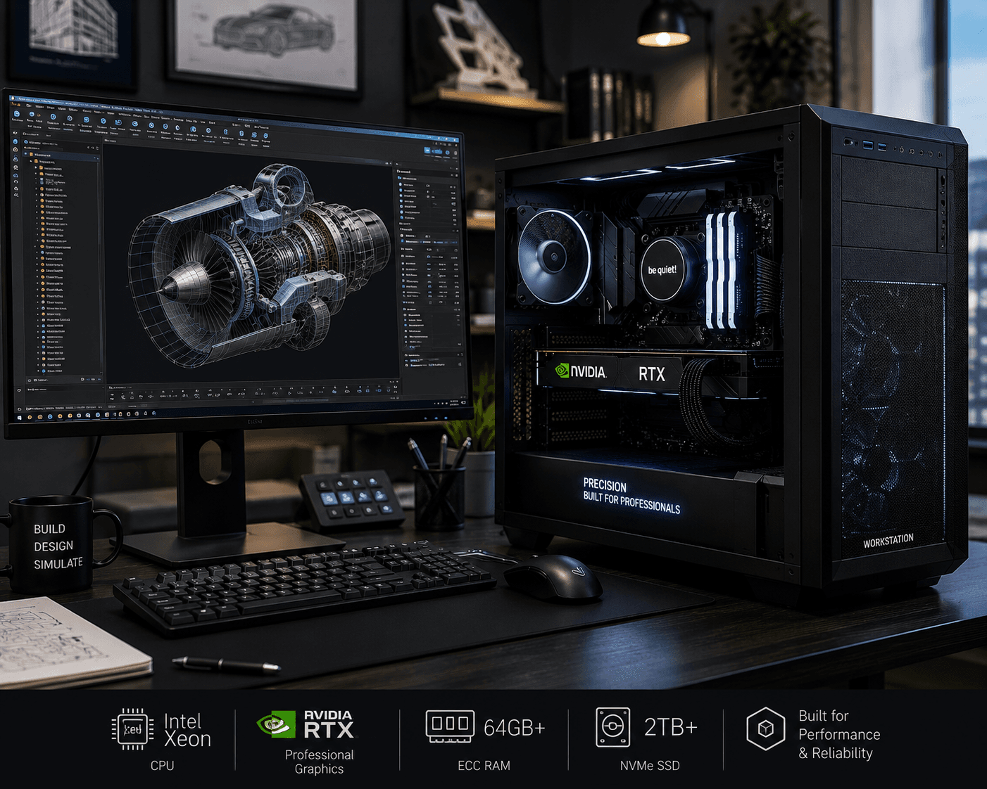 Workstation PC custom computer in Jaipur