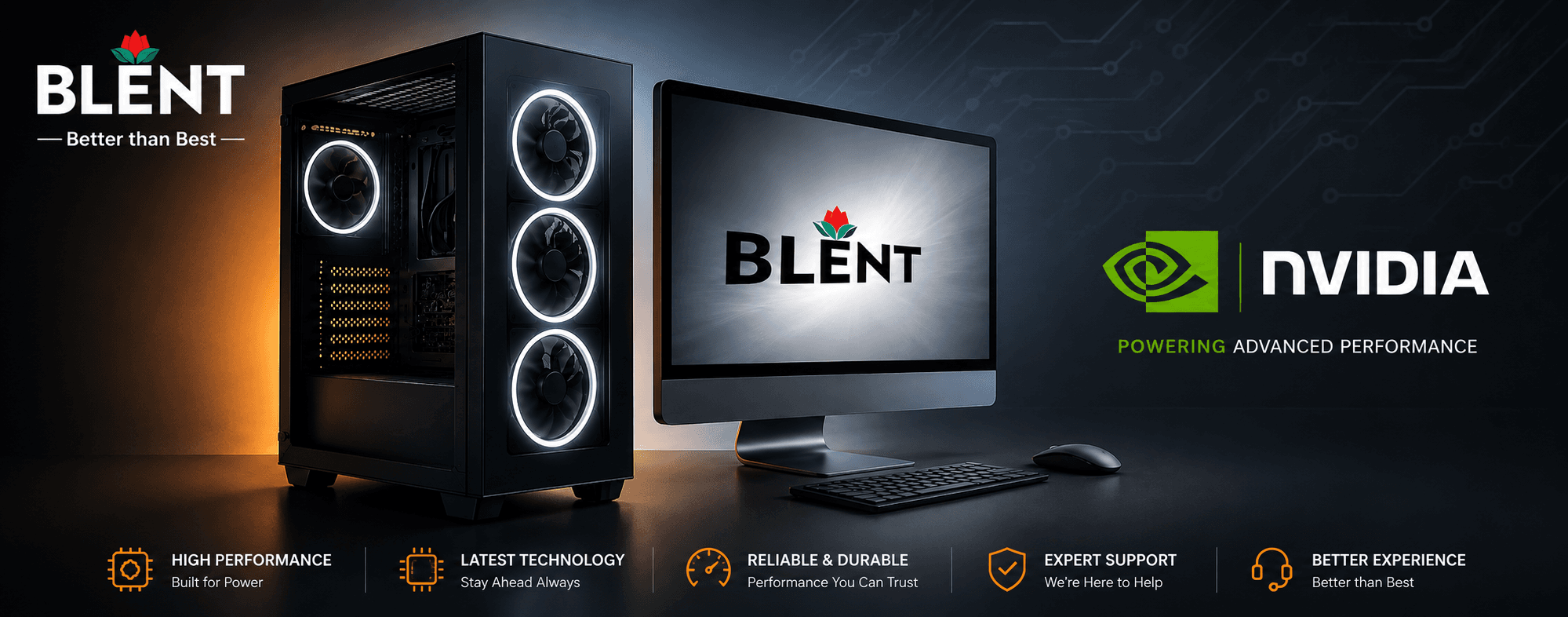 B L Enterprises computer hardware showcase
