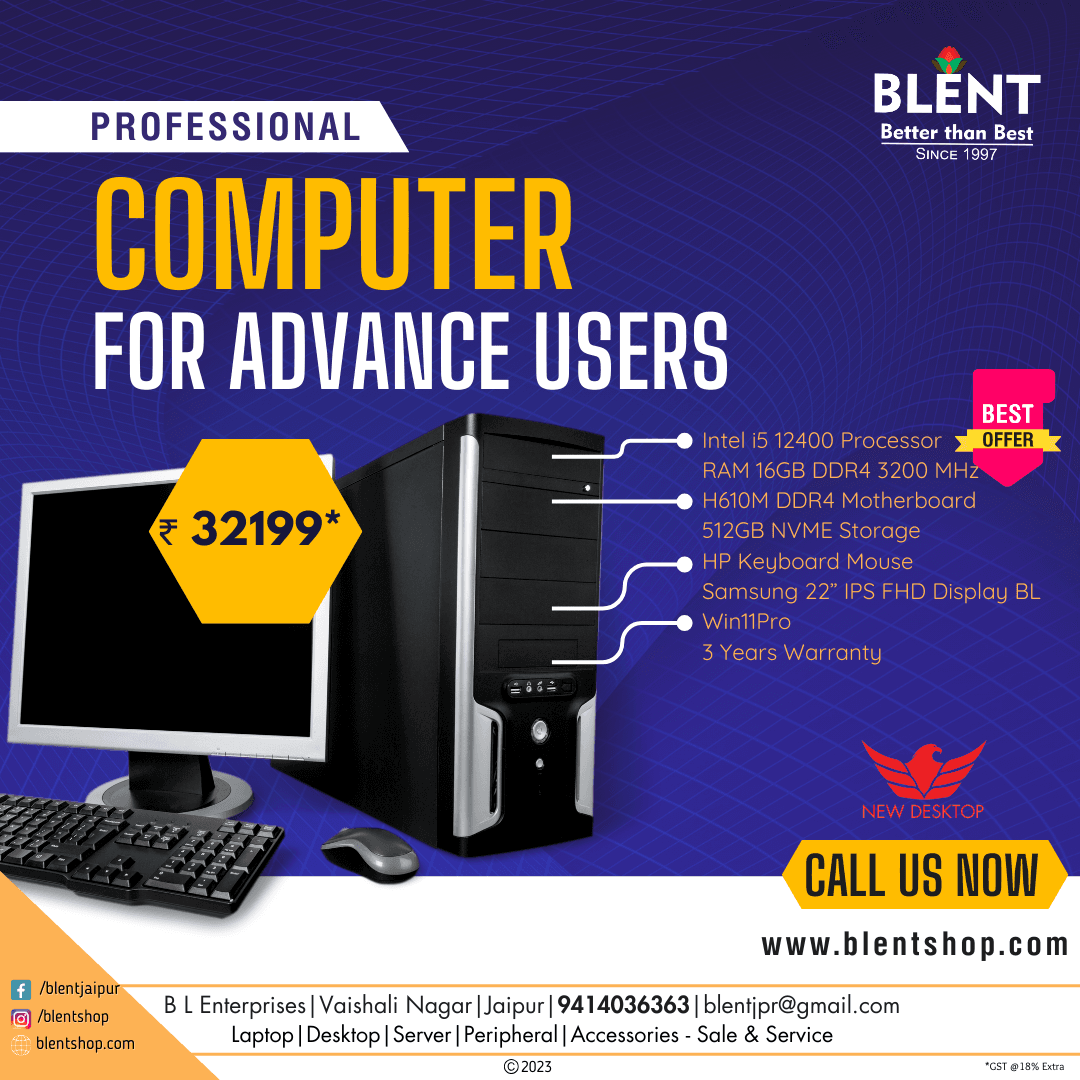 Custom desktop computer build for advanced users